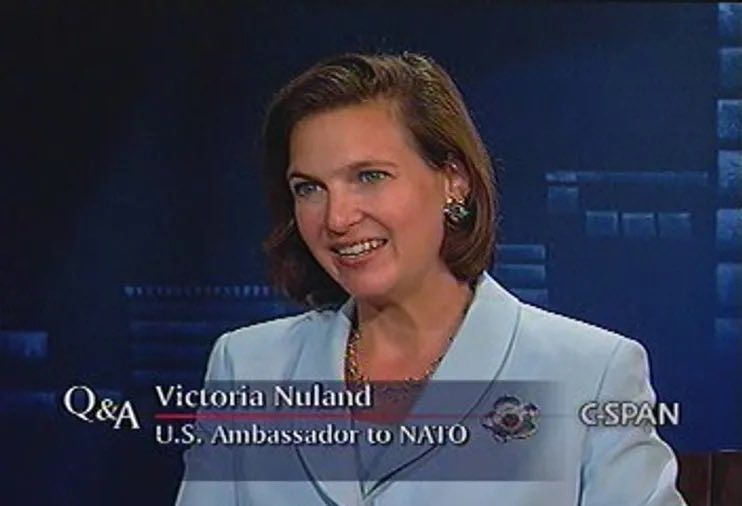 A young Victoria Nuland.