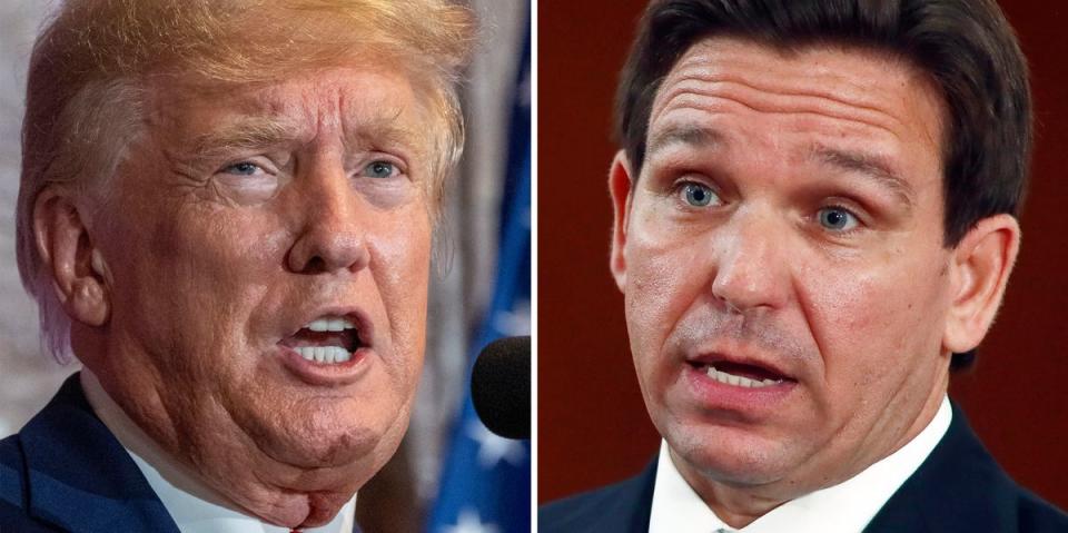 DeSantis v Trump