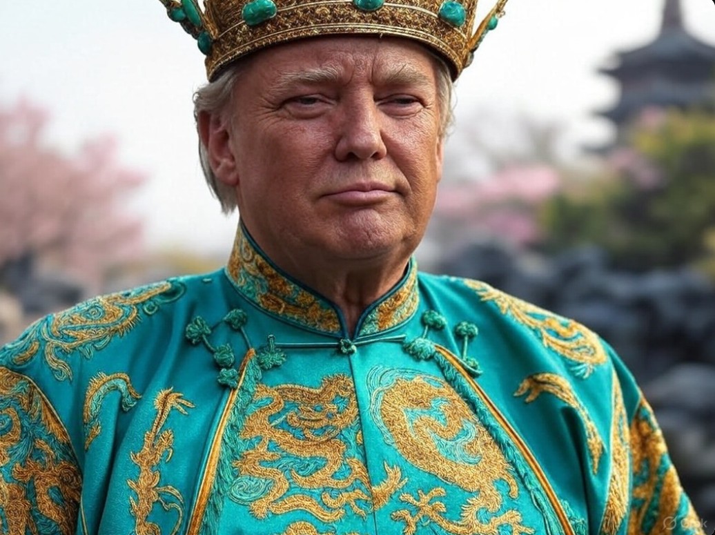 Trump as a Chinese King