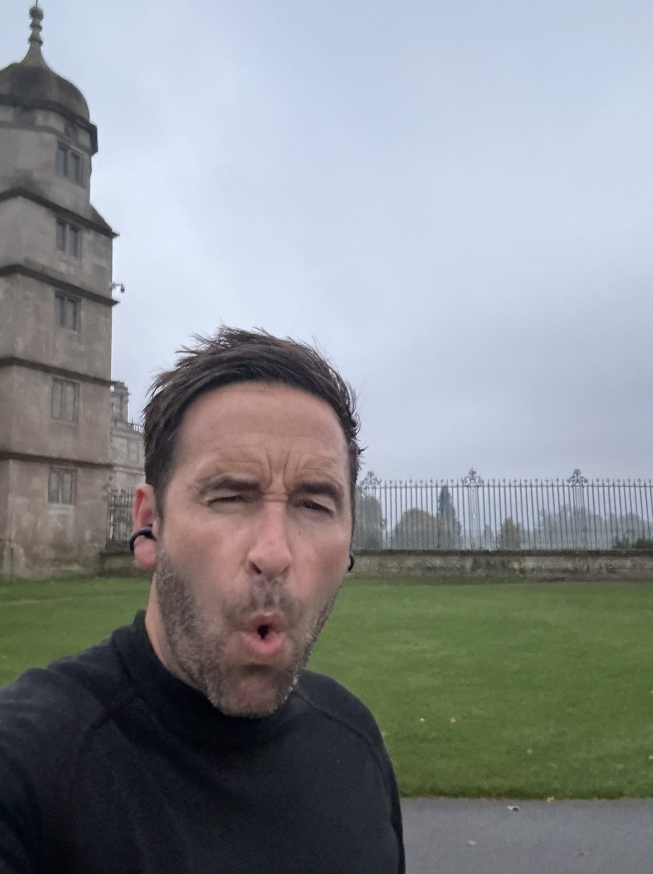 Lane Clark founder pounding the pavements