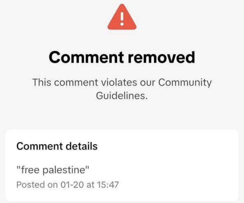 TikTok banned post