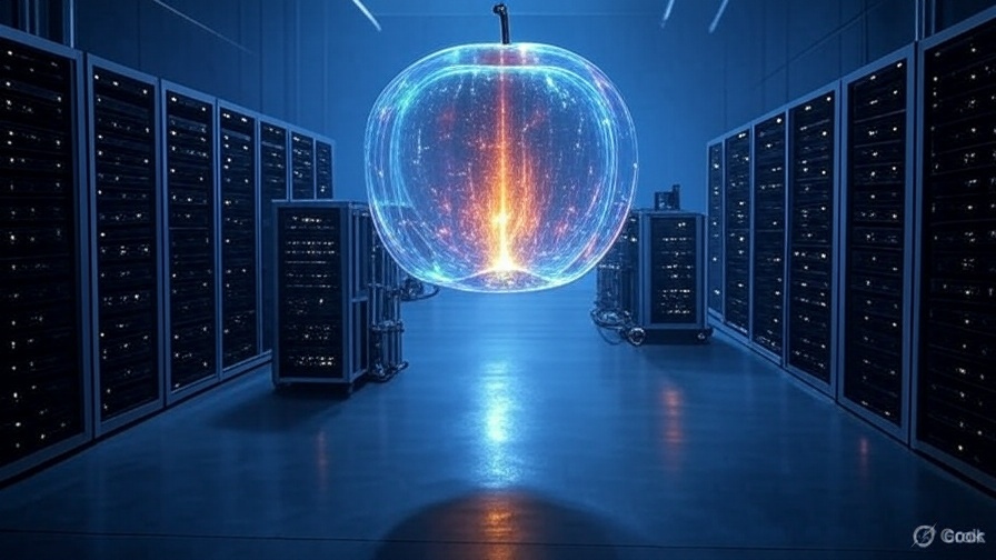 Nuclear apple imagery. 