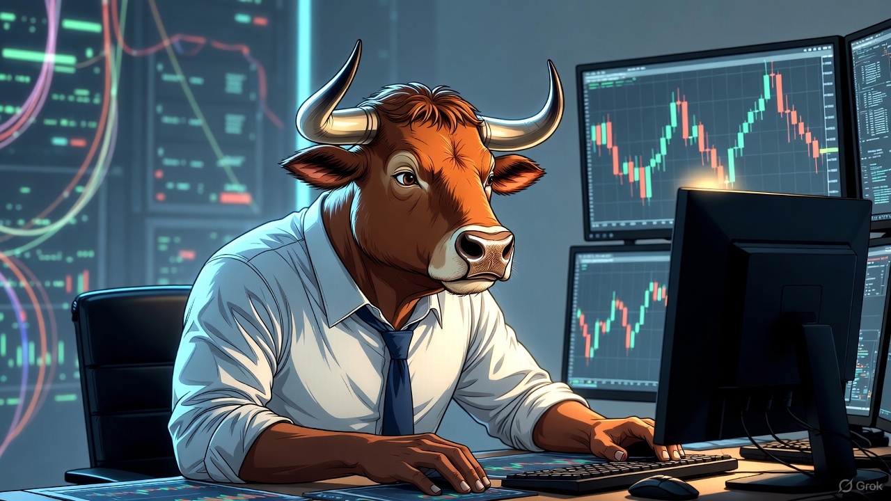 Bull trader.