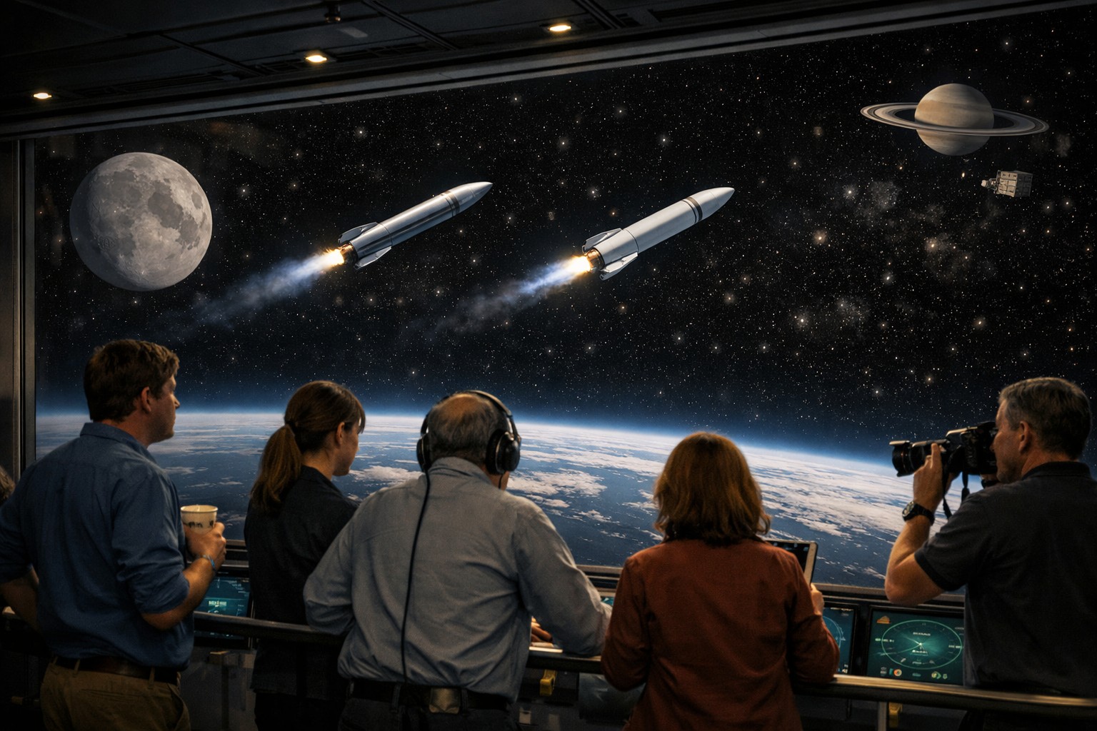 A space race. 