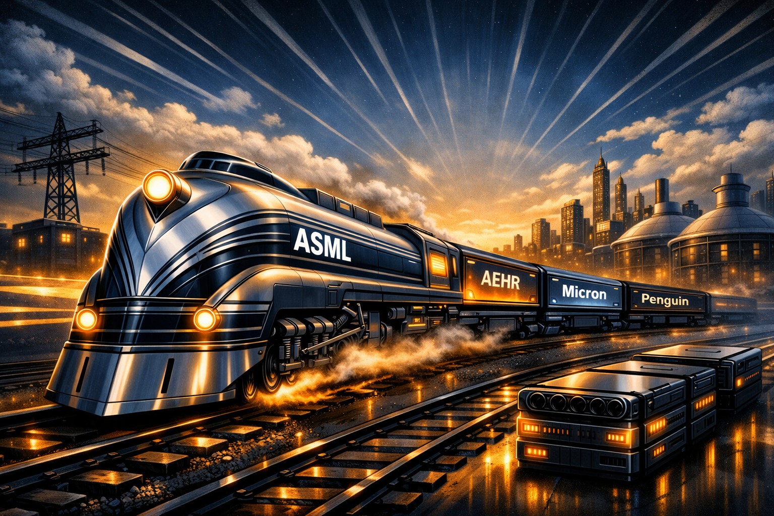 An Art Deco AI Train