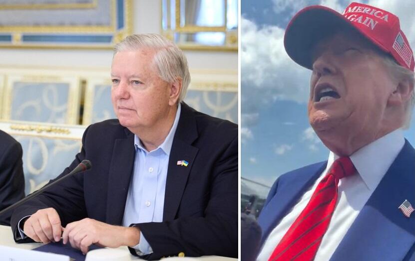 Trump Warns Lindsay Graham, Mike Pompeo To Watch Their "Mouth" In Stoking Ukraine War