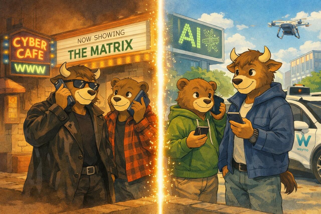 1999 versus today.