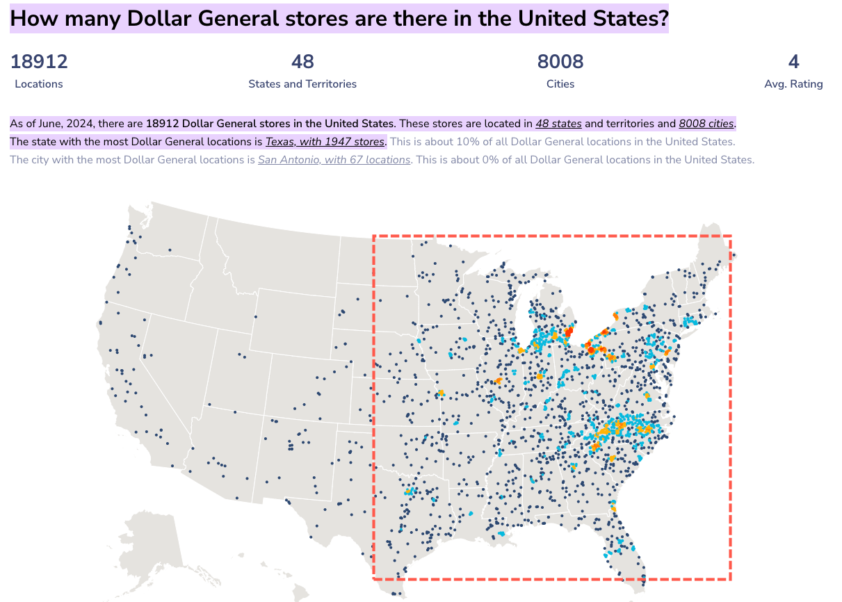 1000s Of 'Dollar Stores' Clustered In Swing States May Offer New Insights Into Voter Sentiment