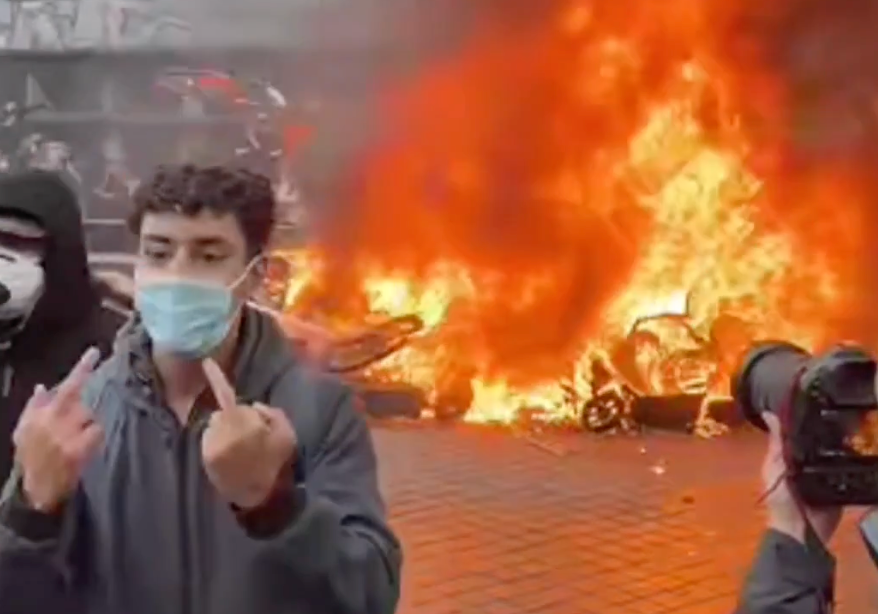 "Migrants Join Forces With Antifa" As EU Riots Spread From France To Belgium