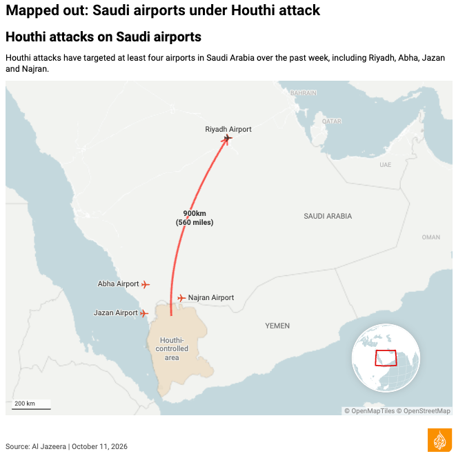 Saudis Vow Retaliation After Deadly Airport Strike As Houthi Threat Puts Gulf On Edge