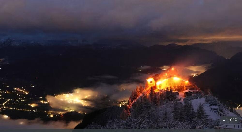 Fire Engulfs Hitler's "Eagle's Nest" Retreat In Bavarian Alps, Suspect Detained