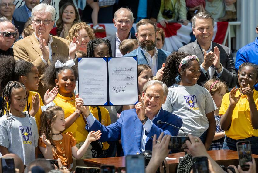 Competition In Education: Texas Signs School Choice Vouchers Into Law