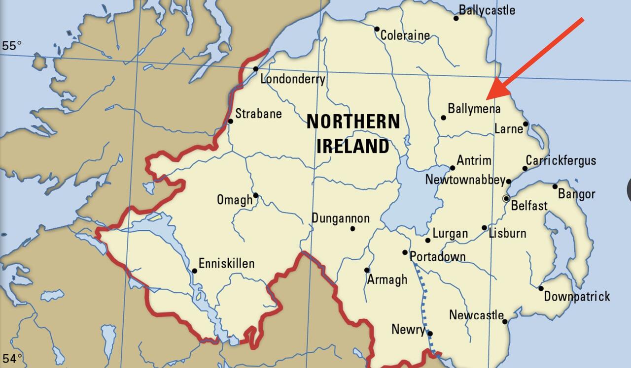 Ballymena%20N%20Ireland%20Map