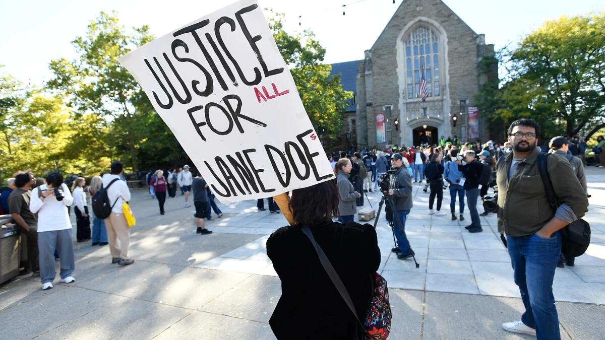 Leftist Mob Politicizes Cornell "Rape" Case Despite Evidence Of False Accusations