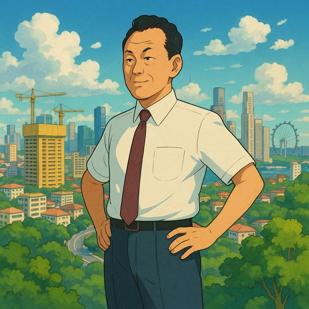 Lee Kwan Yew, the founder of modern Singapore