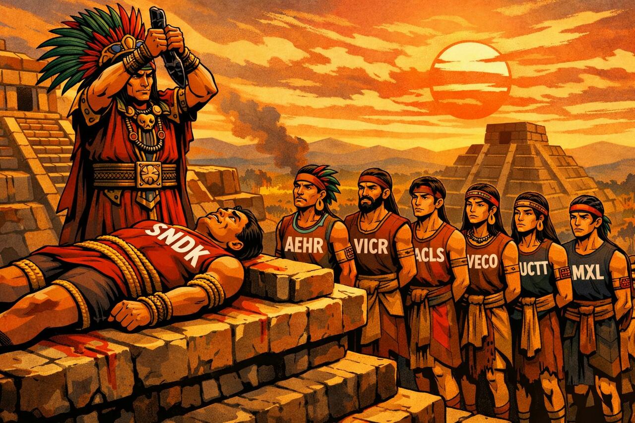 AI Apocalypto sacrifice.