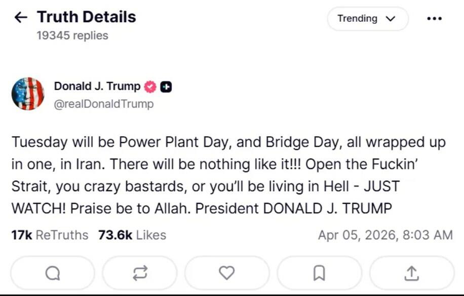 Trump's Easter Truth