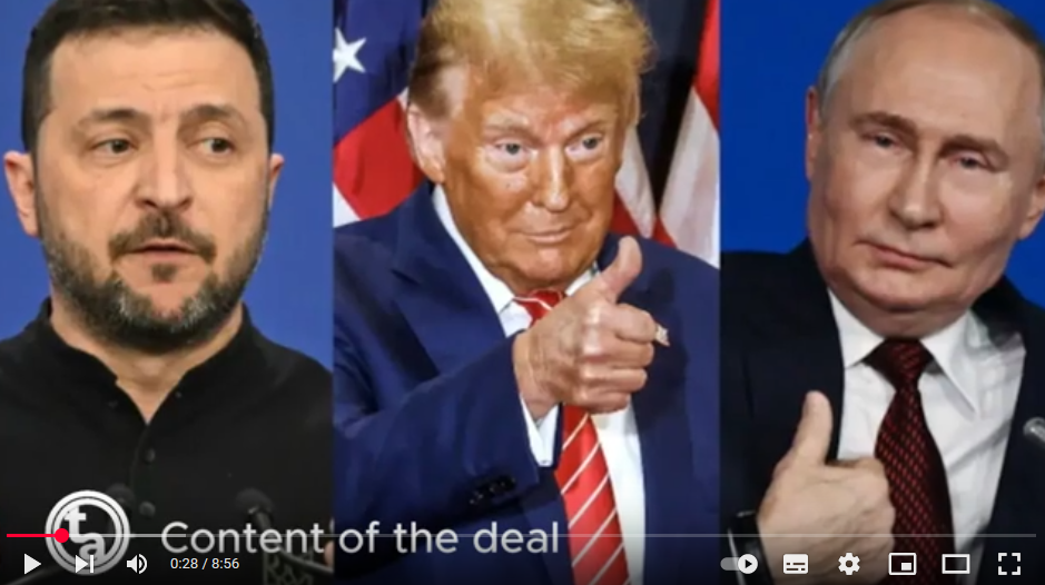 Picture of Trump Zelenkskyy and Putin