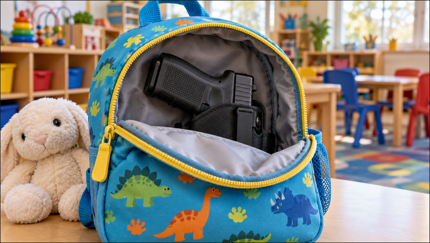 Mother Arrested After Toddler Pulls Loaded Gun From Backpack At Michigan Daycare
