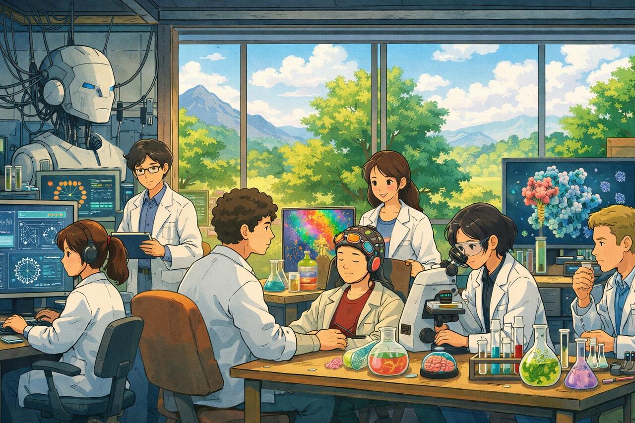 Studio Ghibli Biotech and AI