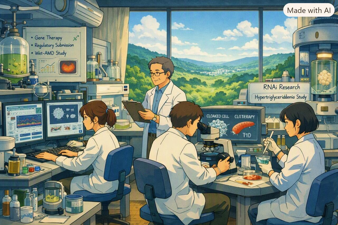 Doing science, anime-style.