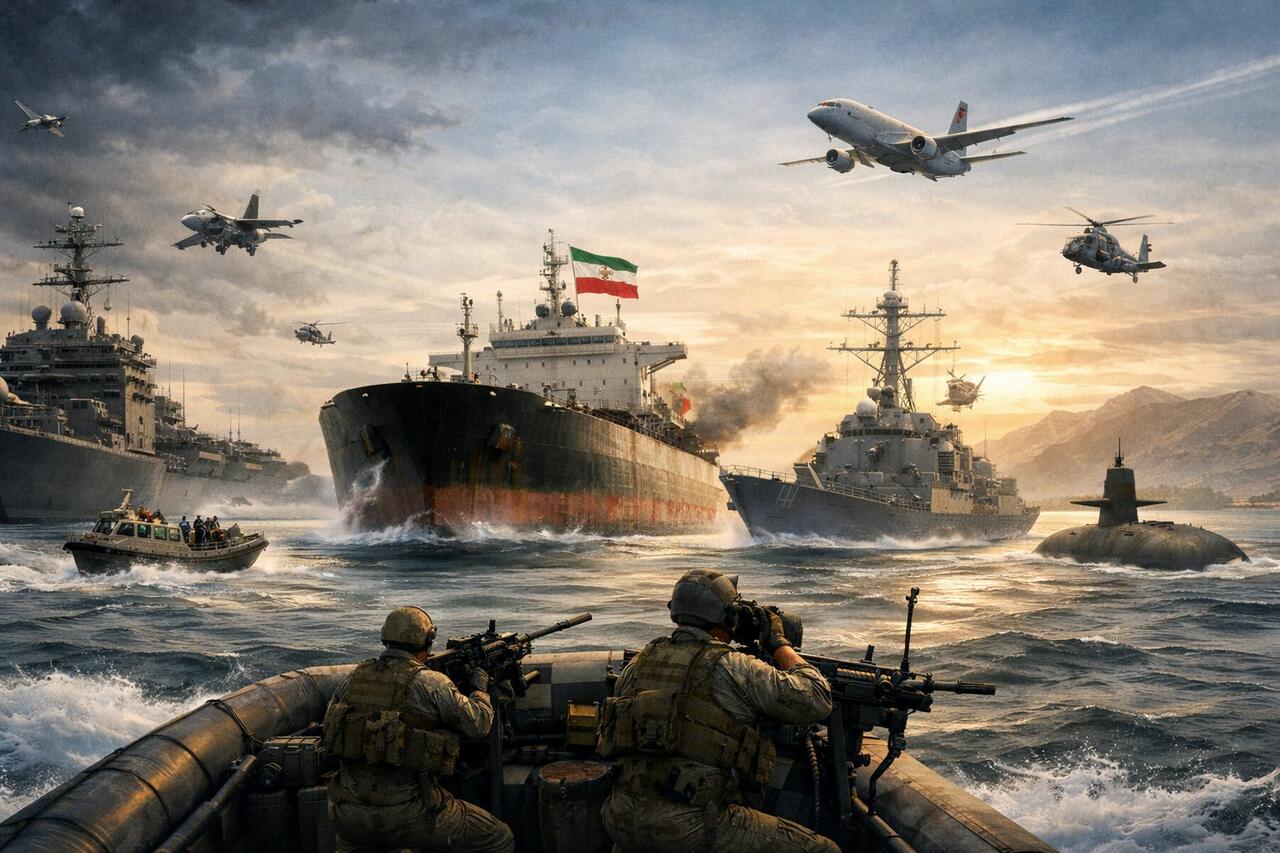 Naval blockage of Iran