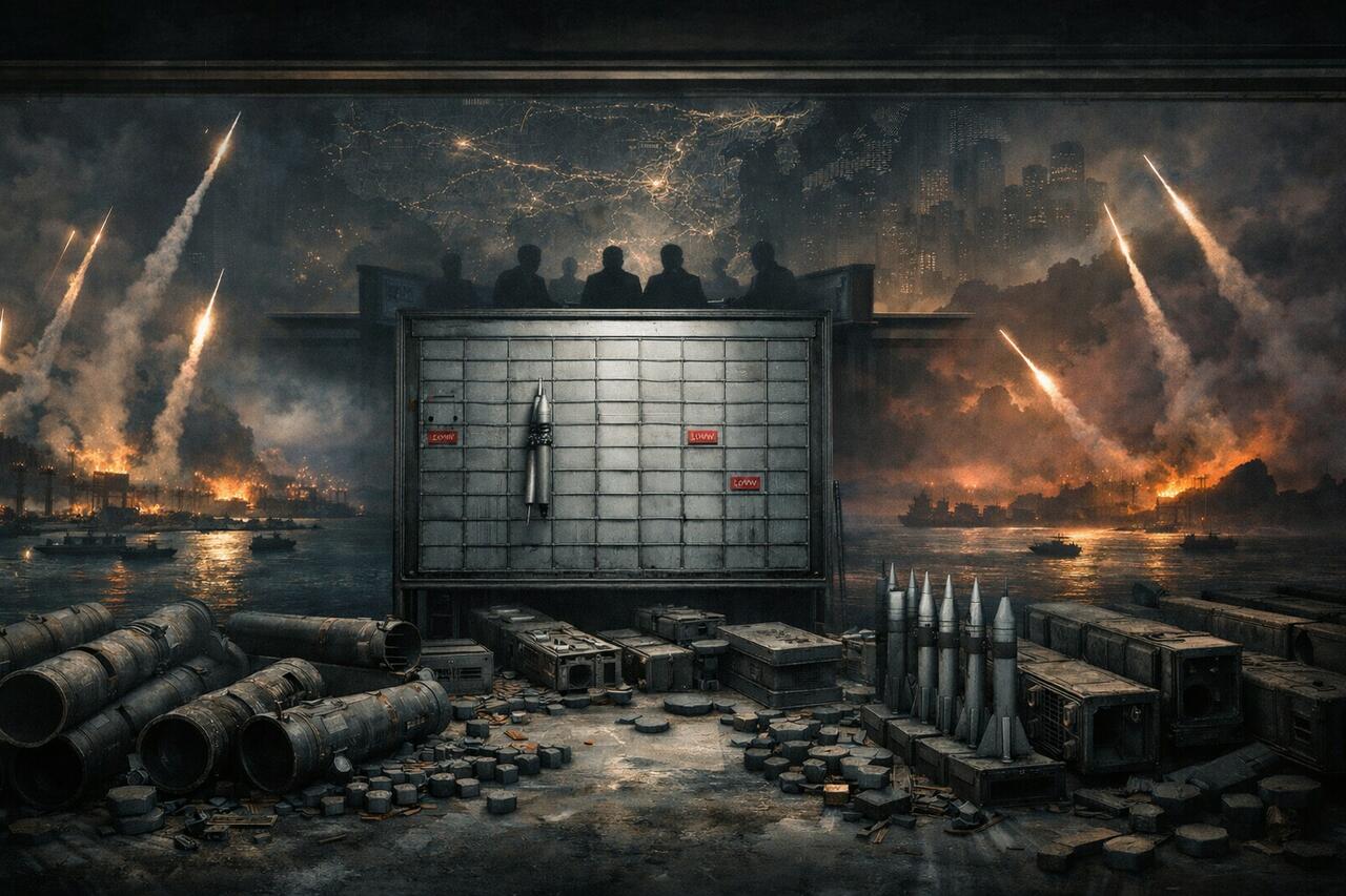 AI depiction of strategic exhaustion. 