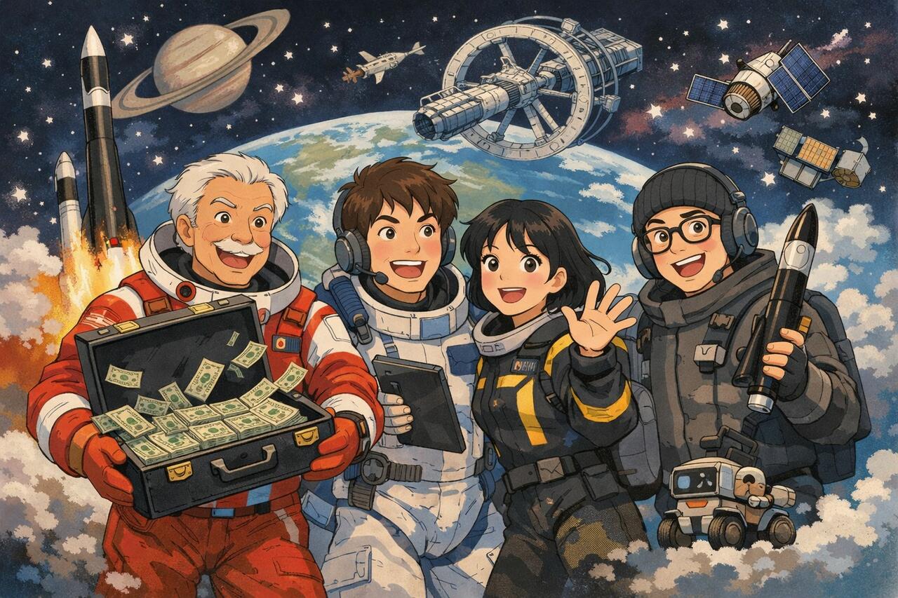 A space riff on the classic comedy.