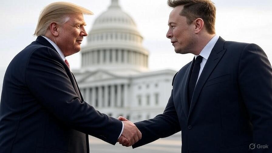 Trump and Elon Musk