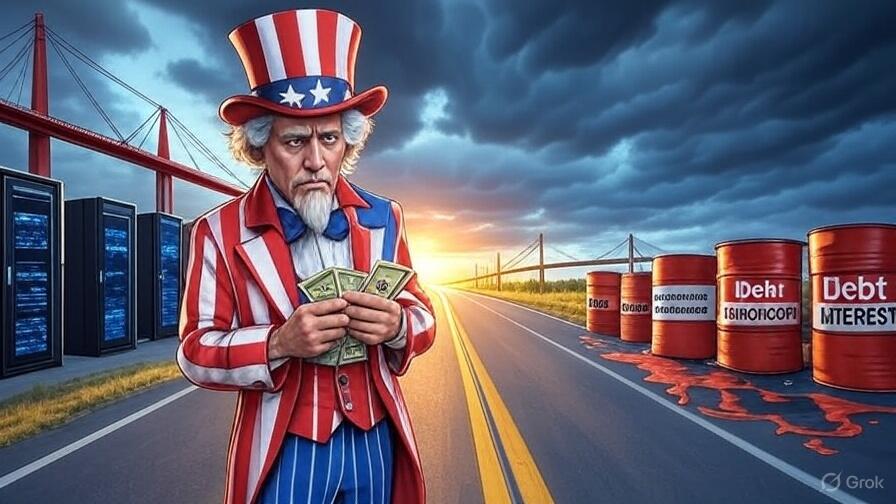 Uncle Sam’s choice: build the future, or bleed it away.