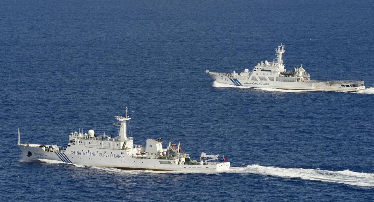 Chinese, Japanese Boats In Tense Standoff Near Disputed Islands As Taiwan-Related Feud Escalates