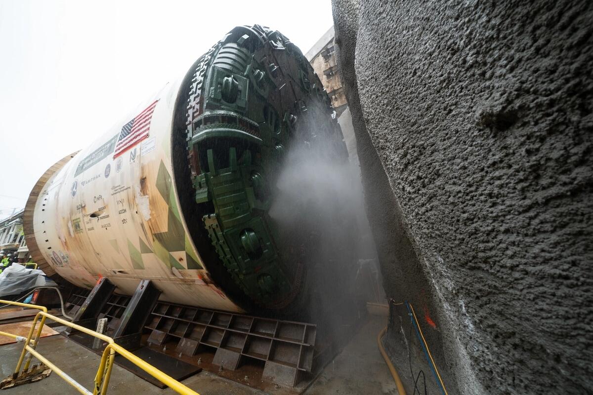 Digging Starts On New  Billion Train Tunnel Project Under Hudson River