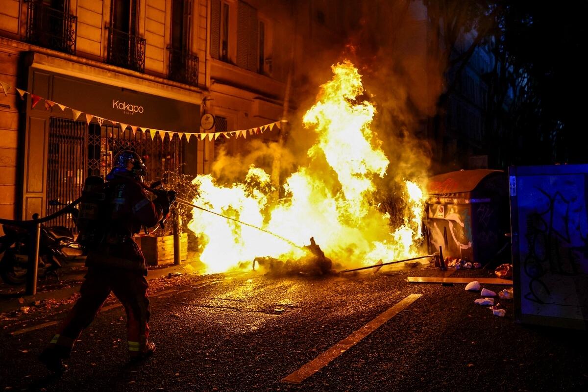 French Officials Say 1,300 Arrests Made Amid Latest Unrest