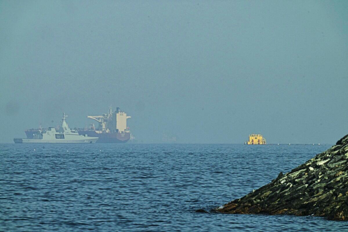 Cargo Vessel Struck By Unknown Projectile In Hormuz, Casualties Reported