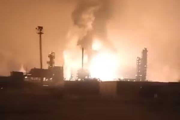 Another Mass Ukrainian Drone Attack Triggers Fires At Oil & Gas Facilities In Southern Russia