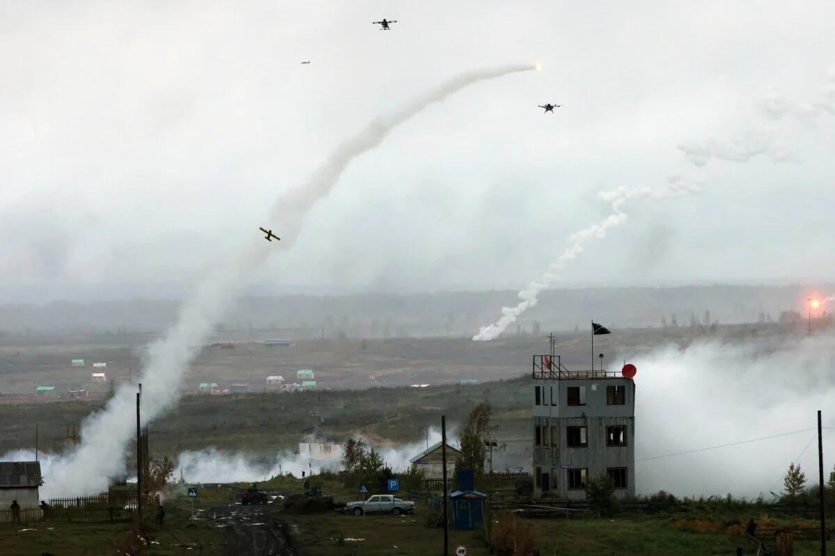 China In Large Russia-Hosted Drills Featuring 'Applied Lessons Of Ukraine War'