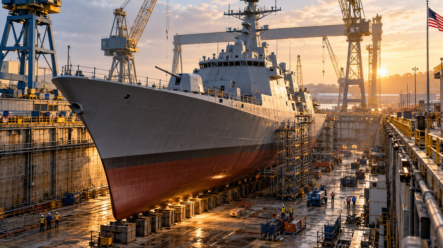 To Build Golden Fleet Frigate Fast, Two Shipyards Are Needed