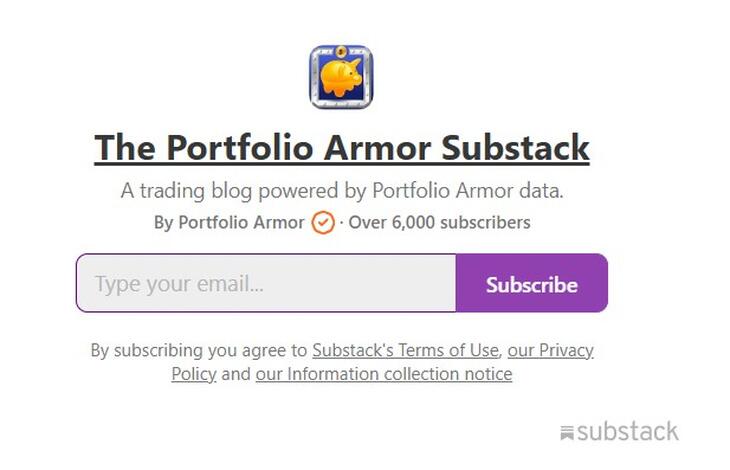 Subscribe to Portfolio Armor