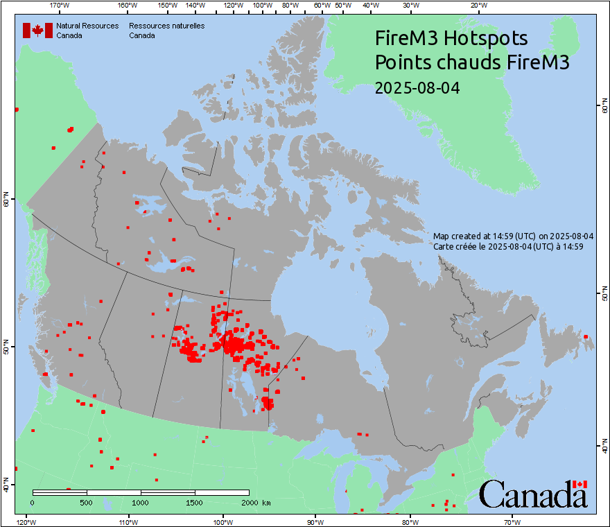 Hey Canada, Your Failed Wildfire Management Is Poisoning America's Skies