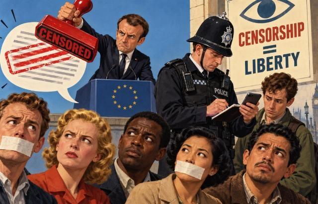 Cowardly Europe Fears Dissent