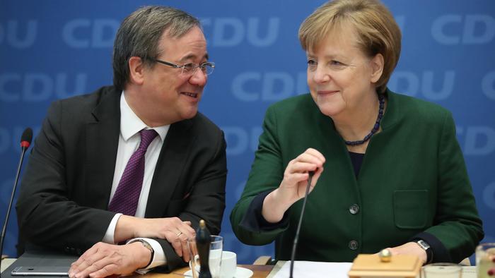 Merkel's CDU Backs Centrist Party Chairman Armin Laschet In Bid For German Chancellor - Vimarsana News