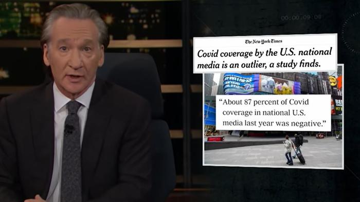 "How Did Democrats Wind Up Believing Such Crap?" - Bill Maher Blasts Liberal Media's COVID 'Panic Porn' - Vimarsana News