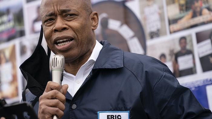 NYC Voters Head To Polls To Pick New Mayor As An Emotional Eric Adams Favored To Win