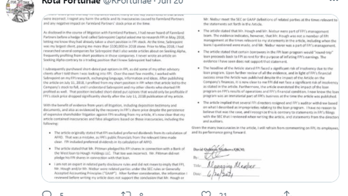 "I Regret Any Harm": Short Seller Posts Public Apology In Rare Win For Targeted Company