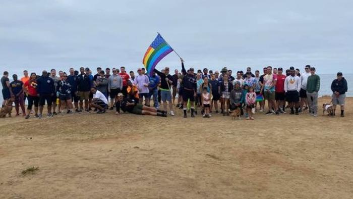 Navy Unit Forced To Take Part In Mandatory 'Diversity Hike' Waving LGBT Flags - Vimarsana News