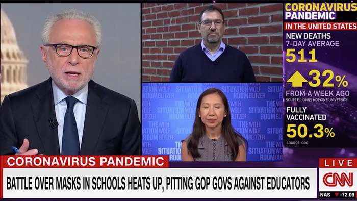CNN Medical Propagandist: Kids In Schools Need Industrial Grade Masks, Weekly Tests - Vimarsana News