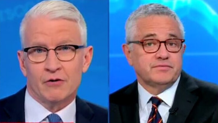 Guess Who's Seated Next To Anderson Cooper For CNN's On-Air Cuomo Suspension Announcement - Vimarsana News