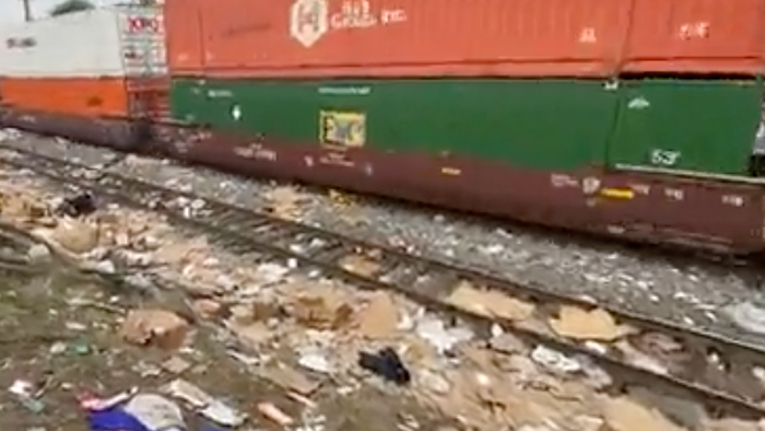Looters Raid Union Pacific Trains In Los Angeles, Searching For Amazon And UPS Packages - Vimarsana News