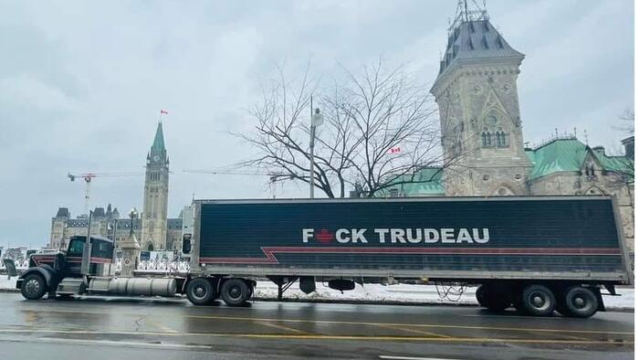 Florida Trucker In Canada Convoy: "We're Here To Join A Movement" - Vimarsana News