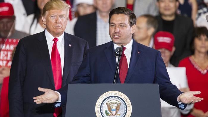 Rumors Of Trump-DeSantis Drama Ignite Media Firestorm - Vimarsana News